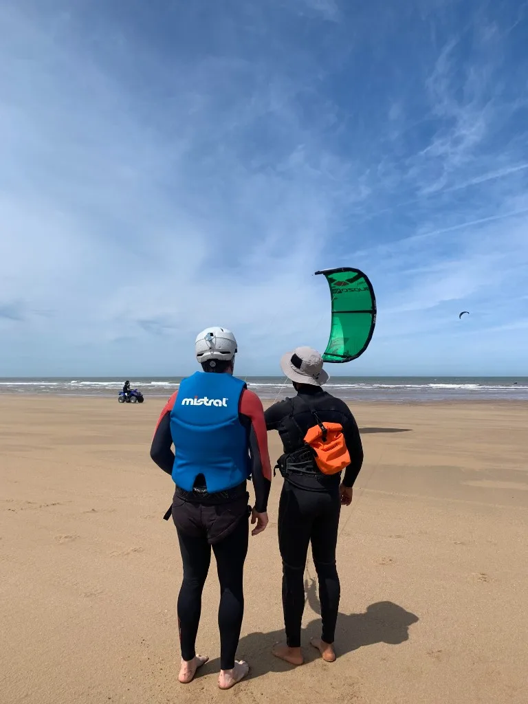 Kitesurfing lesson in Essaouira bay